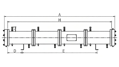 Кожухотрубные конденсаторы (25HP×6)
